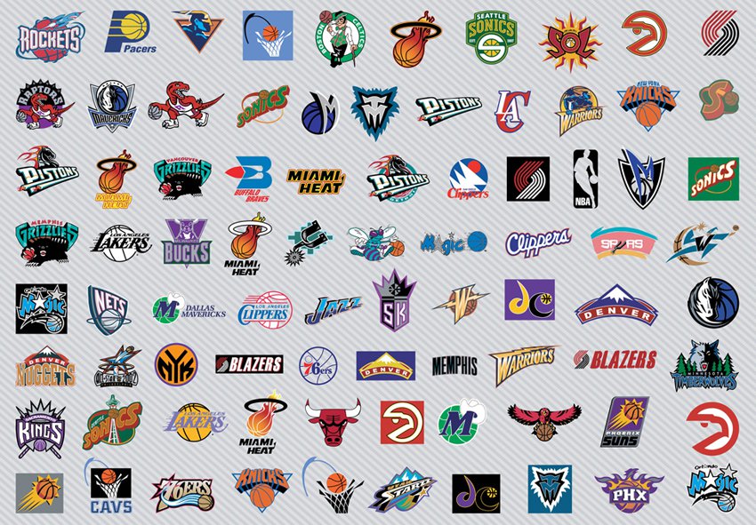 850x591 Nba Team Logos Vector Art Amp Graphics