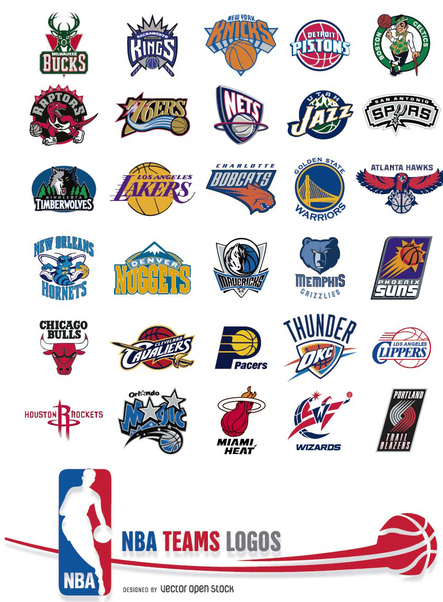 443x602 Nba Teams Logos Free Vector Download 200509 Cannypic