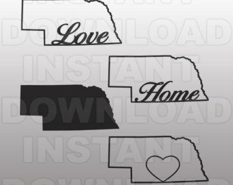 340x270 Nebraska Vector Etsy