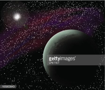 448x383 Nebula Vector Illustration Premium Clipart