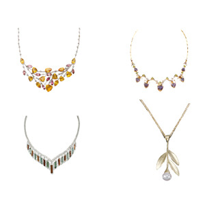 300x300 Vector Crystal Necklace