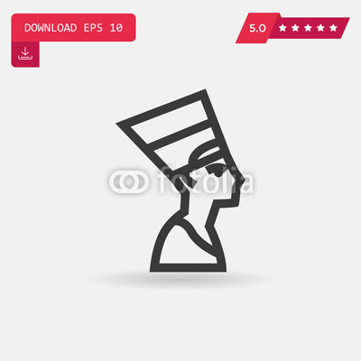 400x400 Nefertiti Vector Icon Buy Photos Ap Images Detailview
