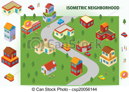 450x320 Isometric Neighborhood.