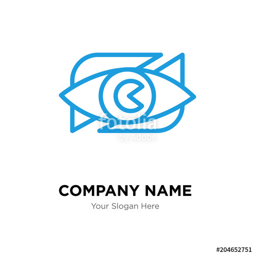 500x500 Neighborhood Watch Company Logo Design Template, Colorful Vector