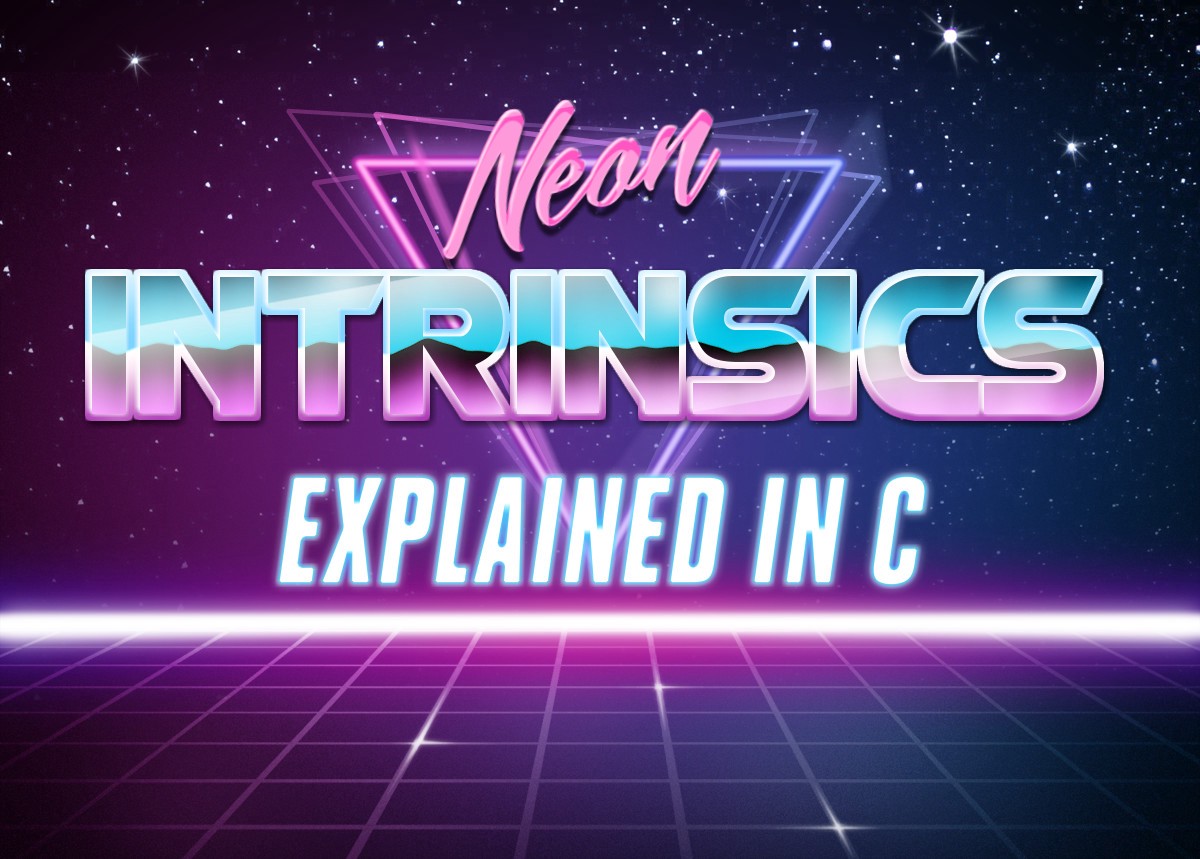 1200x859 Arm Neon Intrinsics Add Functions (Explained With C)