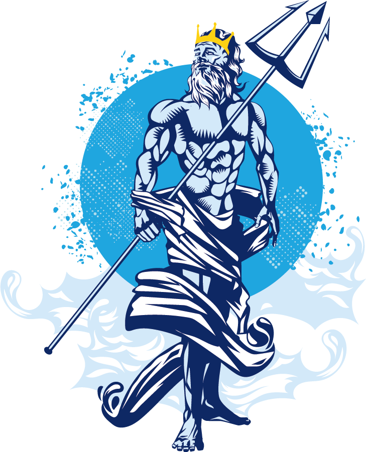 Mythology Clipart Neptune God Poseidon Cartoon Greek Mythology Png ...