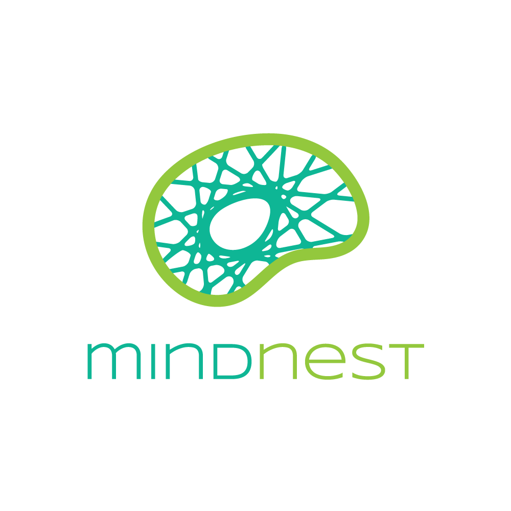 1000x1000 Mindnest Brain Web Egg Nest Logo Design Logo Cowboy