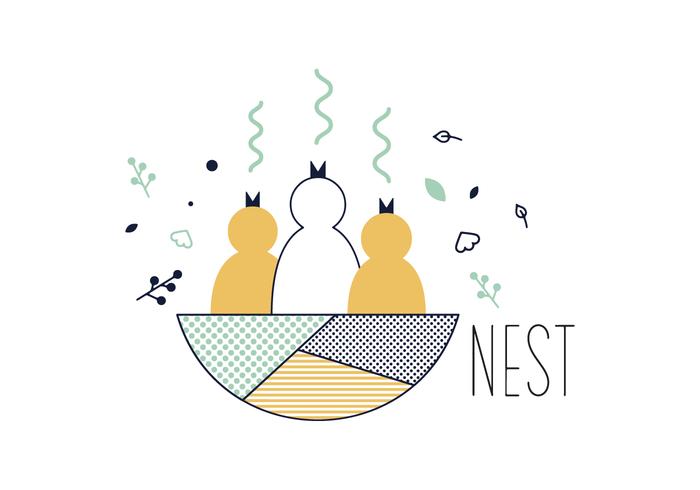 700x490 Free Nest Vector