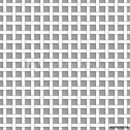 500x500 White Net Seamless Pattern Abstract Geometric Netting, Mesh Or