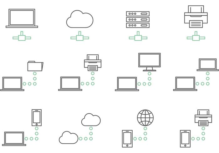 700x490 Network Free Vector Art