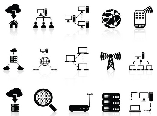 524x389 Network Icons 2 Ai Format Free Vector Download