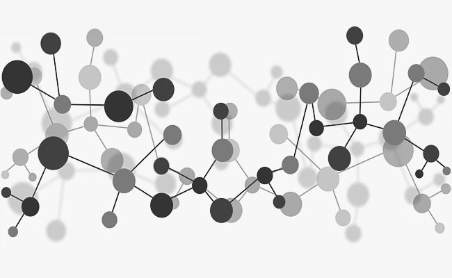 650x400 Gray Technology Network Structure, Technology Vector, Network