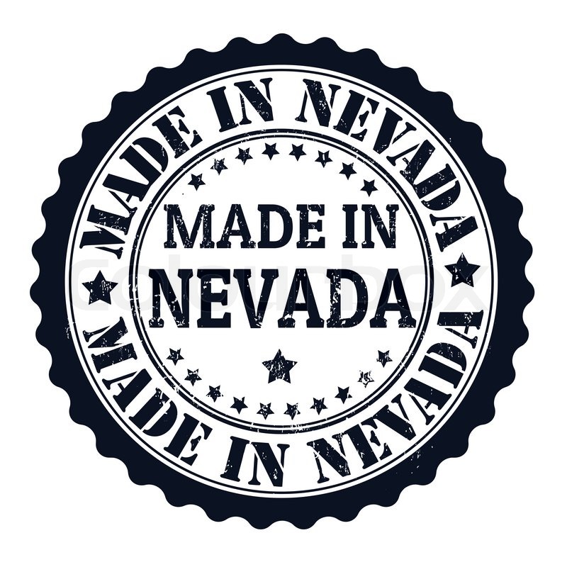 800x800 Made In Nevada Stamp Stock Vector Colourbox