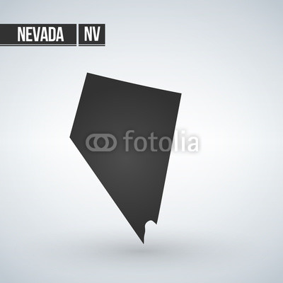 400x400 Map Of The U.s. State Of Nevada Vector Illustration Buy Photos