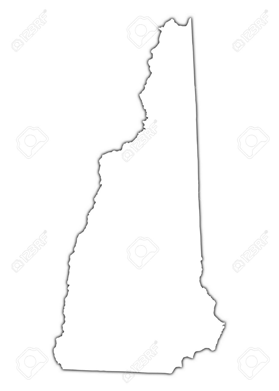 927x1300 New Hampshire Outline Clipart Free