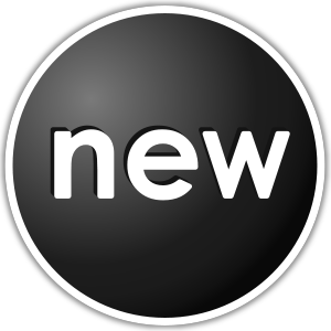 300x300 Black New Icon Vector Data Svg(Vector)public Domain Icon Park