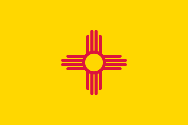 600x400 Flag Of New Mexico Usa Clip Art Free Vector 4vector