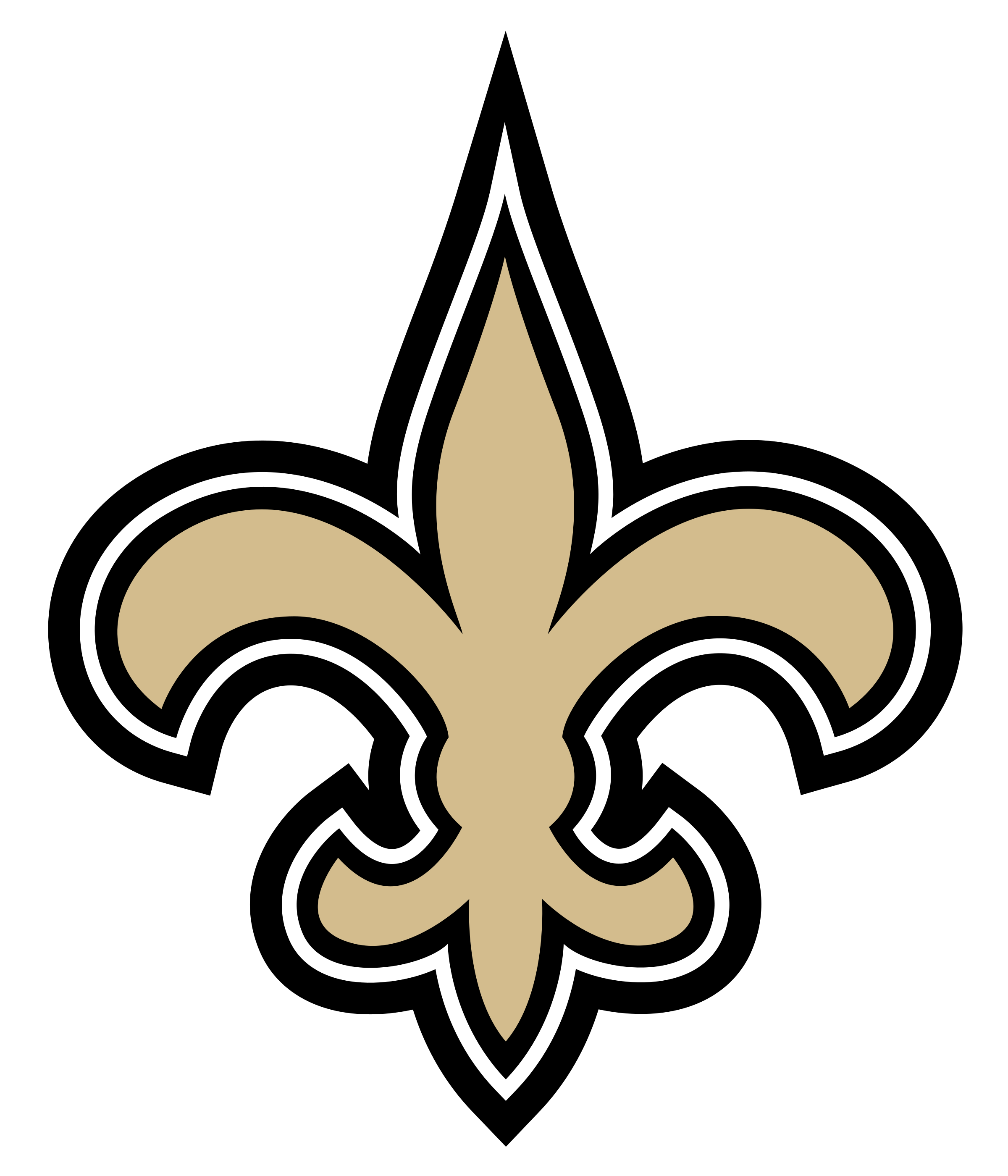 2400x2800 New Orleans Saints Logo Png Transparent Amp Svg Vector