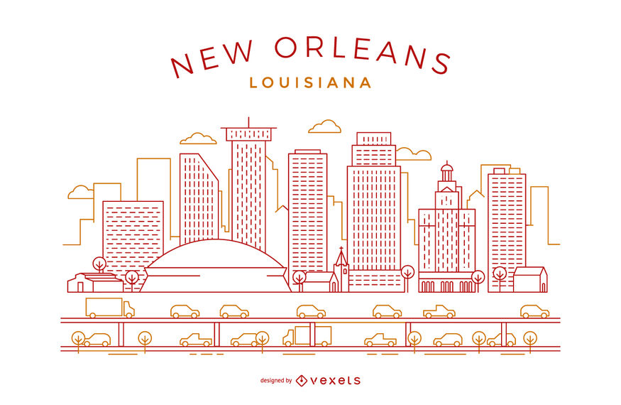 875x570 New Orleans Stroke Skyline