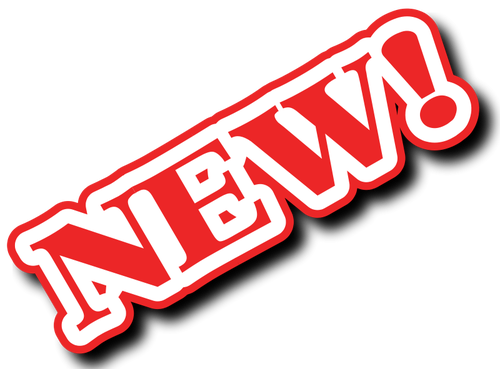 500x369 New Sign Vector Image Public Domain Vectors