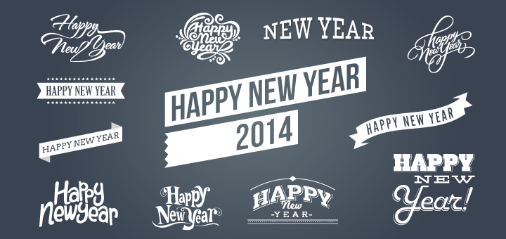 720x340 Free Happy New Year 2014 Vectors Psd Files, Vectors Amp Graphics