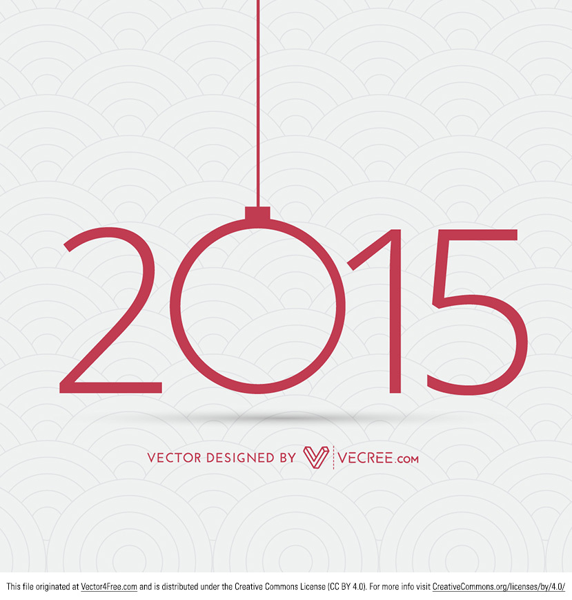 829x869 Free New Year Vector Graphics