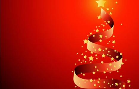 468x300 New Year Vector Postcards