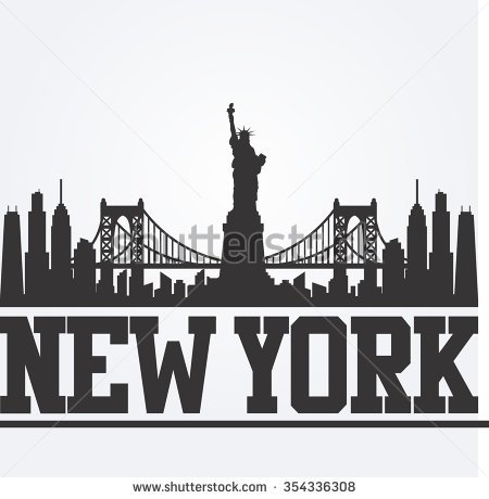 450x460 New York Skyline Silhouette Desktop Backgrounds