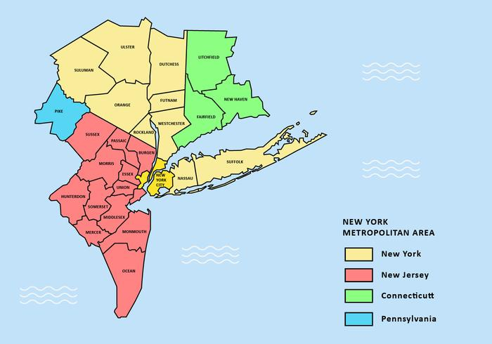 700x490 New York Map Download Greater New York City Map Vector Download