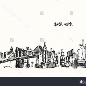 300x300 Free Hand Sketch New York City Shopatcloth