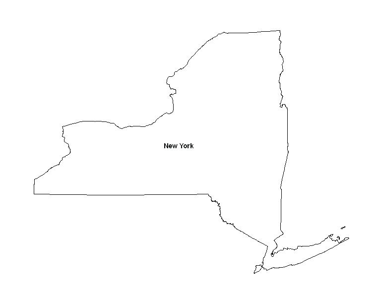 770x595 Blank Blue Similar New Map Isolated On White Background State Of