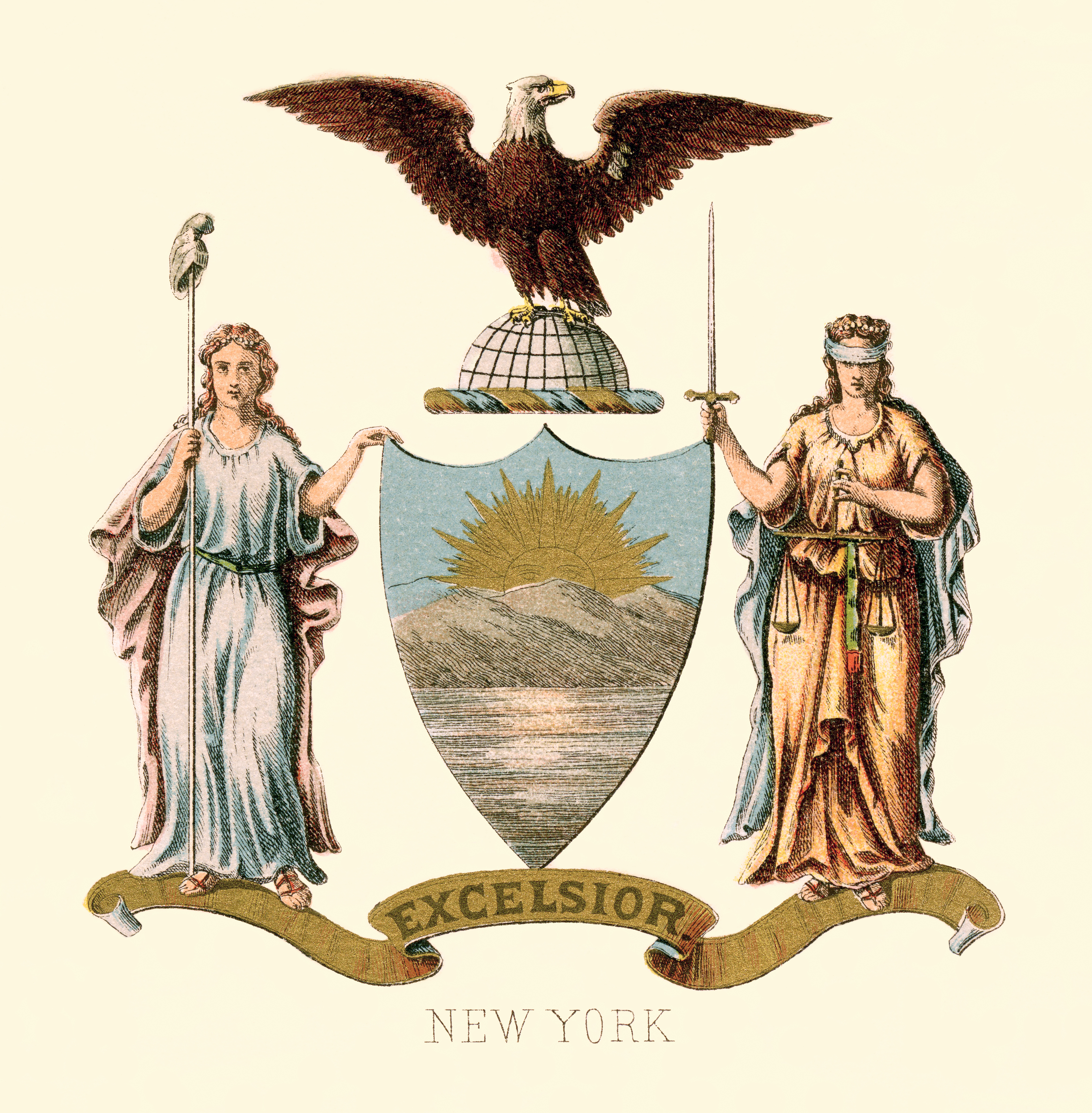 4080x4160 Seal Of New York