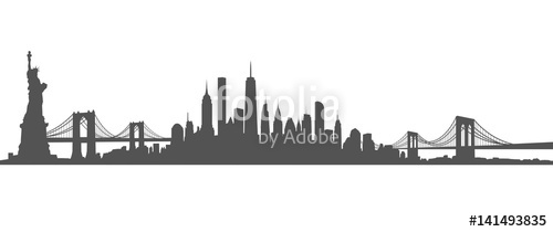 500x210 New York Skyline Stock Image And Royalty Free Vector Files On
