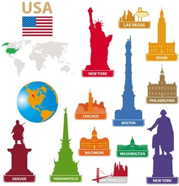 355x368 New York City Silhouette Free Vector Download (10,500 Free Vector