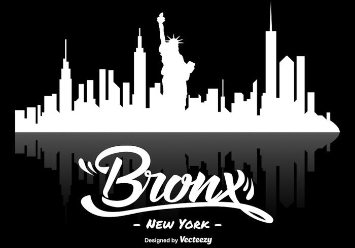 700x490 Vector The Bronx New York Skyline