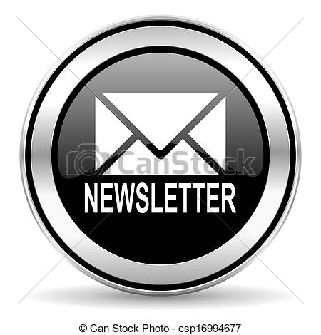 450x470 Newsletter Icon Stock Illustrations