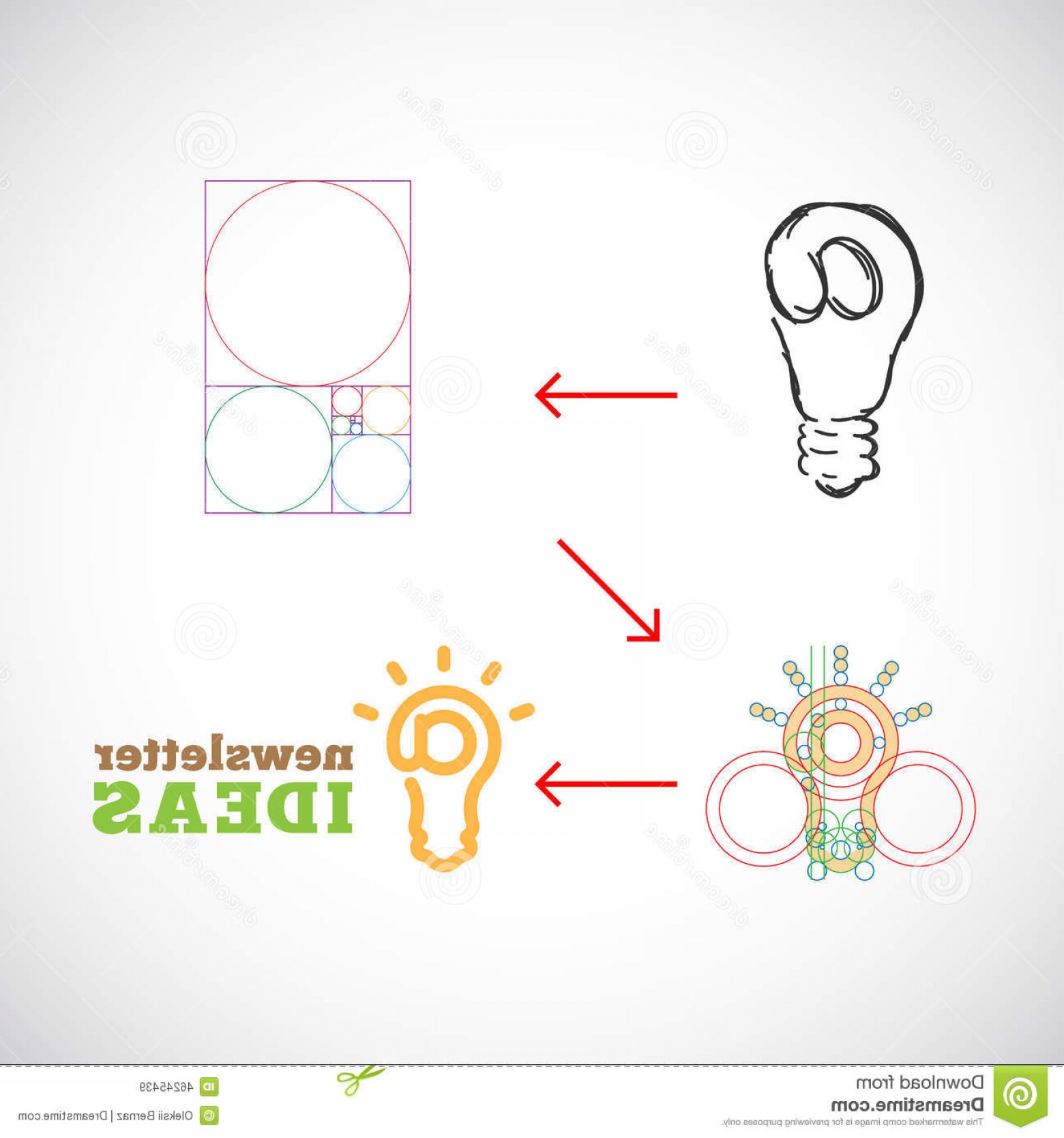 1560x1668 Stock Illustration Newsletter Ideas Abstract Vector Logo Template