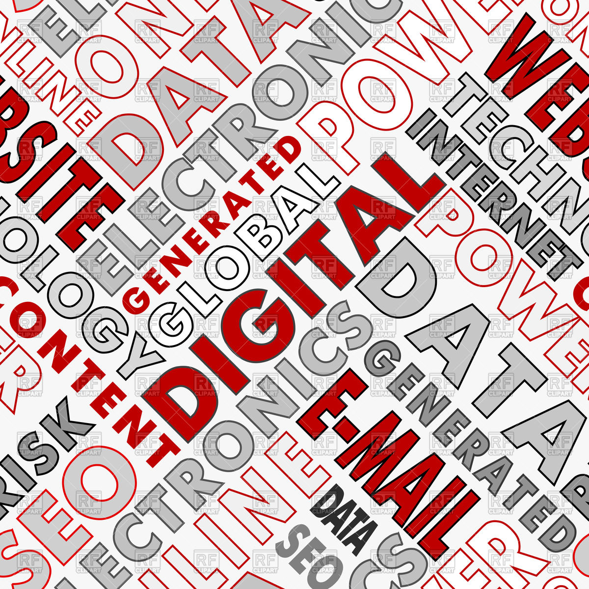 1200x1200 Newspaper Style Seamless Background Vector Image Vector Artwork