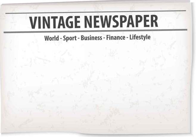 632x443 Vintage Old Newspaper Background Free Vector Download 407763