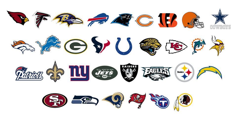 968x505 Nfl Team Logos Clip Art