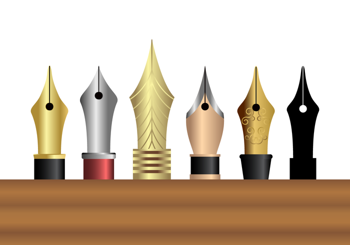 700x490 Free Pen Nib Vector