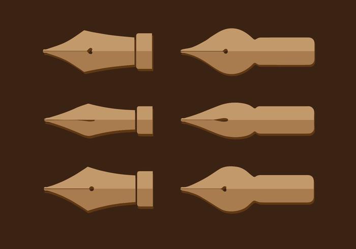 700x490 Pen Nib Vector