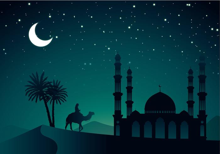 700x490 Arabian Night Vector
