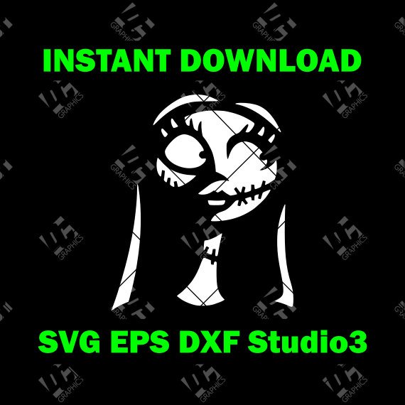 570x570 Sally Nightmare Before Christmas Vector Cutting Cut File Etsy