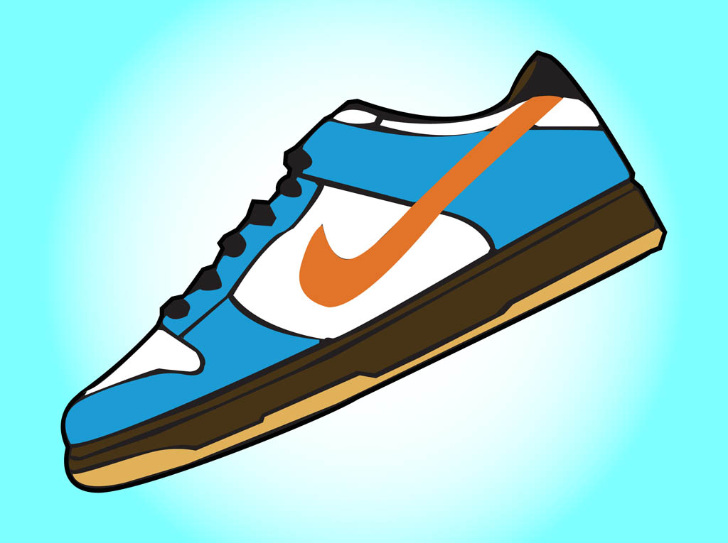 1024x765 Nike Shoes Vector Vector Art Amp Graphics