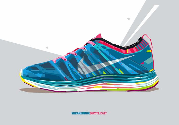 700x490 Sneaker Nike Vector Popart