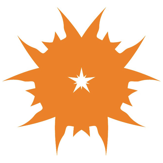 660x660 Ninja Star Vector Shape