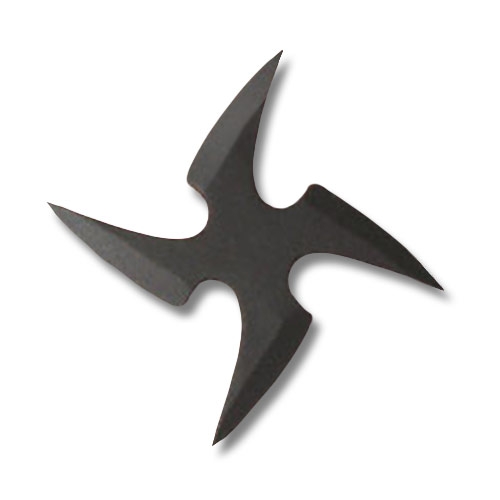 500x500 Throwing Star Vector Clipart
