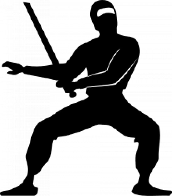 550x626 Pathetic Ninja Vector Free Download