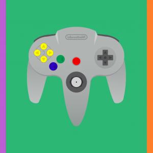 300x300 Nintendo Controllers Through The Years Wallpaper Improvisado